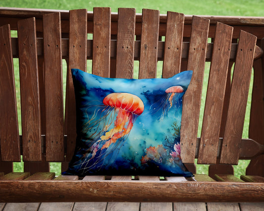 Jellyfish Throw Pillow-1